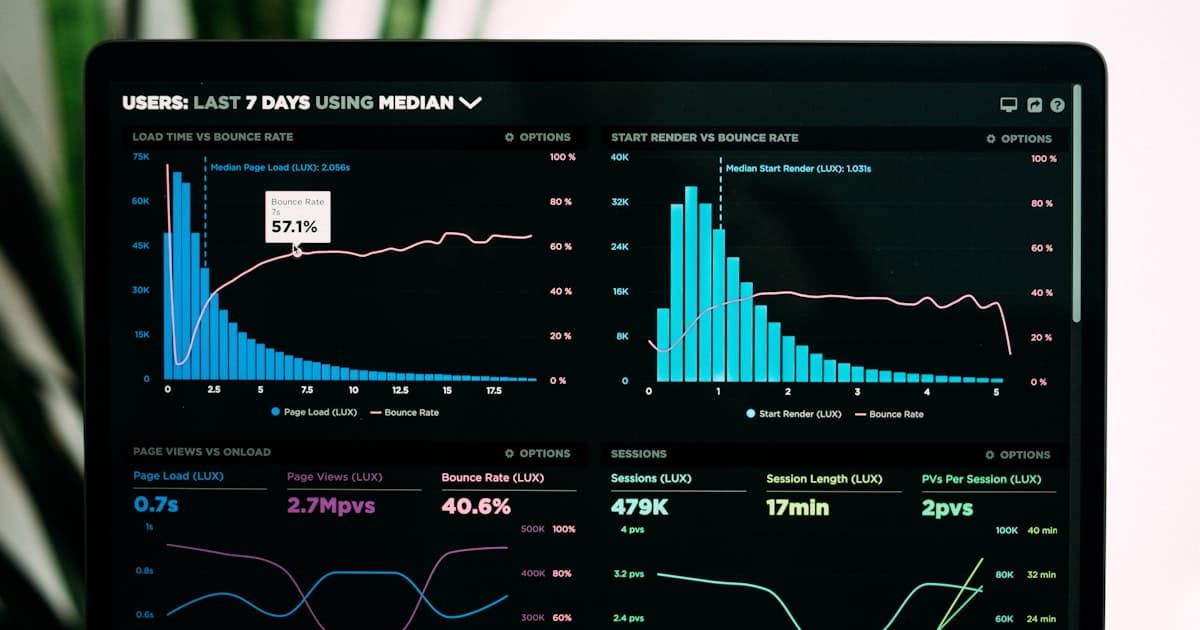 Profissional de RH analisando dashboards de dados de saúde em múltiplos monitores, representando integração de dados de operadoras de saúde corporativa